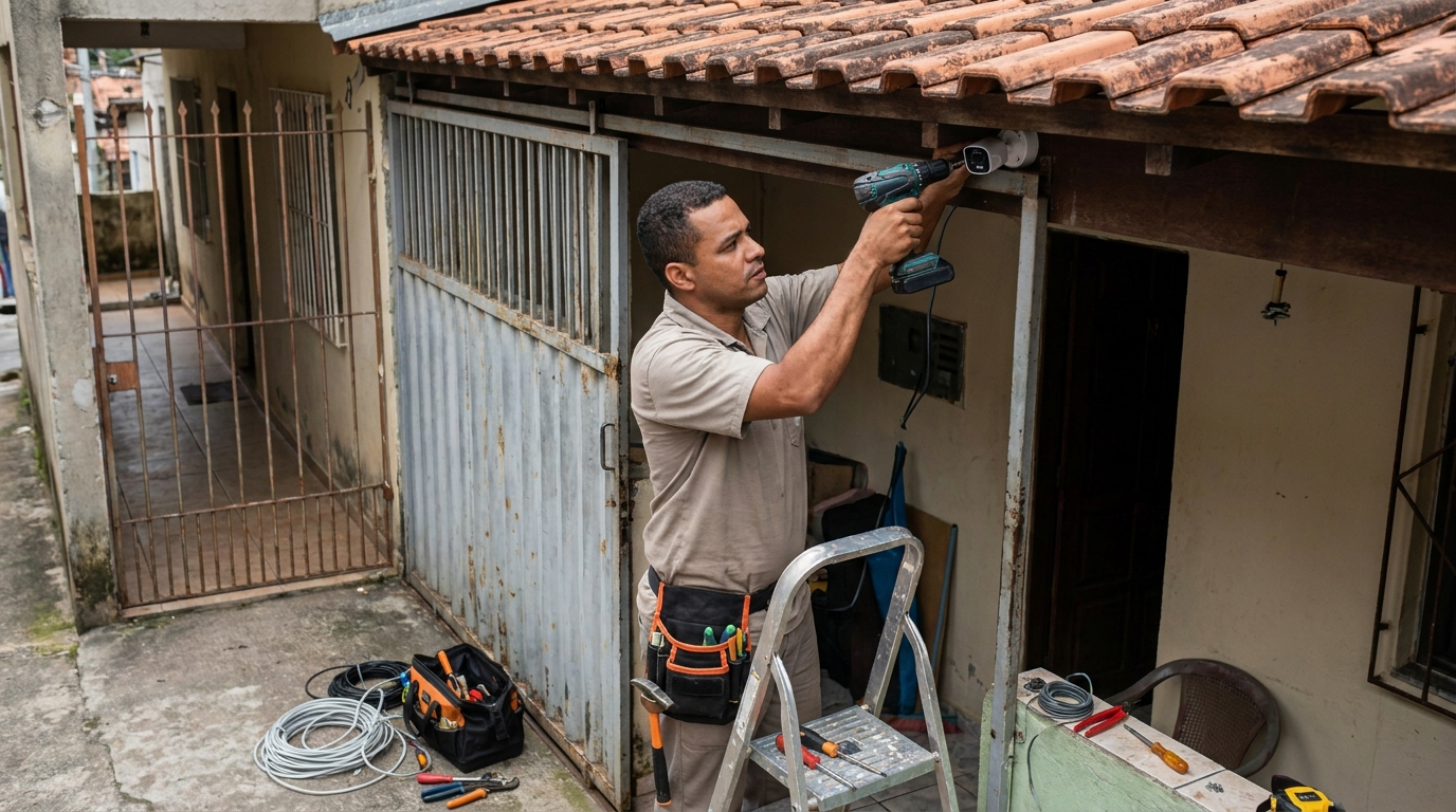 Instalacao de cameras de seguranca em Ponta Grossa‑PR