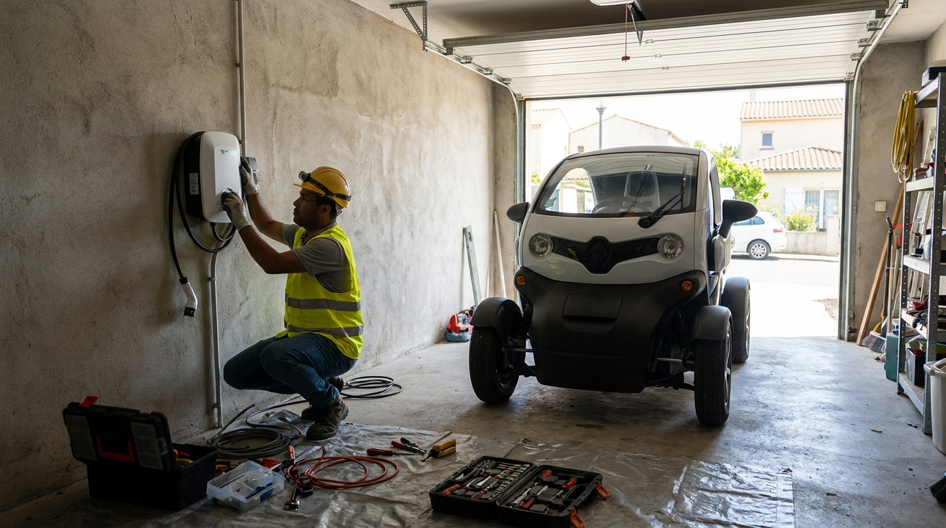 Instalacao de carregador de carro eletrico profissional em Ponta Grossa‑PR